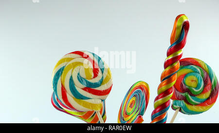 Candy Sweet Jelly Lolly und leckeren Zucker Dessert Stockfoto