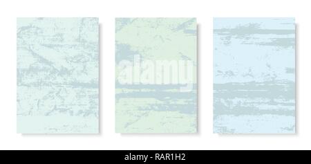 Grunge Poster Set Stock Vektor