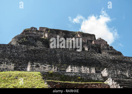 Xunantunich, einer alten Maya archäologische Stätte in westlichen Belize Stockfoto