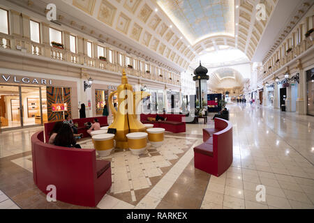 Innenraum der Villaggio Mall in Doha, Katar Stockfoto