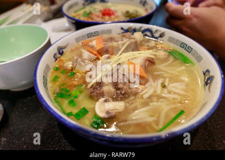 Japanische ox tail Ramen noodle - Bild Stockfoto