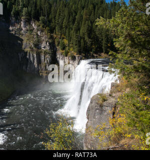 Mesa Falls Idaho 09/2018 Stockfoto