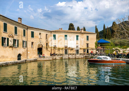 Punta San Vigilio, Gardasee, Italien Stockfoto