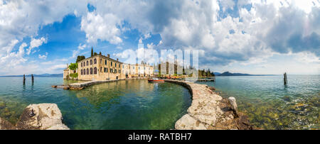 Punta San Vigilio, Gardasee, Italien Stockfoto