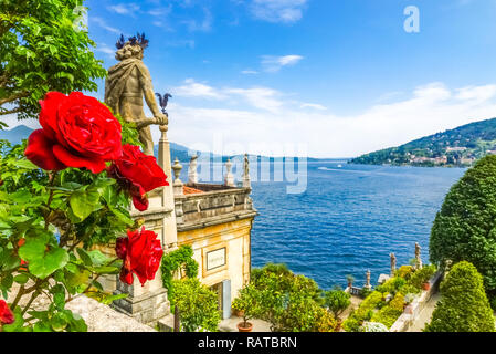 Die Isola Bella, Stresa, Italien Stockfoto