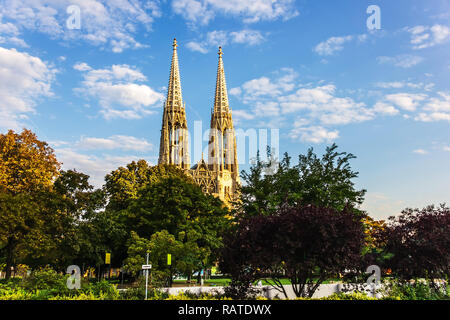 Oder Votivkirche Votivkirche in Wien, Österreich Stockfoto