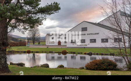Glenallachie Distillery, Aberlour, Moray, Schottland Stockfoto