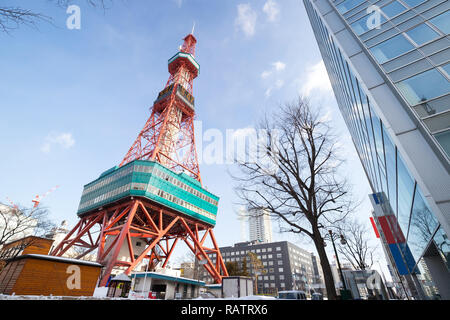 Sapporo Fernsehturm Stockfoto