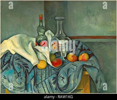 Paul Cézanne, Französisch (1839-1906), der Peppermint Flasche, 1893-1895, Öl auf Leinwand. Neuerfundene durch Gibon. Klassische Kunst neuerfundene Stockfoto