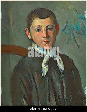 Paul Cézanne, Französisch (1839-1906), Louis Guillaume, C. 1882, Öl auf Leinwand. Neuerfundene durch Gibon. Klassische Kunst mit einem Neuerfundene Stockfoto