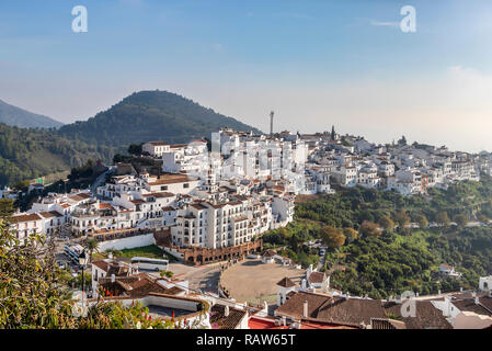 Frigiliana an der Costa del Sol, Provinz Malaga, Andalusien, Spanien Stockfoto