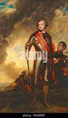 Charles Stanhope, 3rd Earl von Harrington eingeschrieben, unten links: "Charles Graf von Harrington' unten rechts Signiert: Neuerfundene Stockfoto