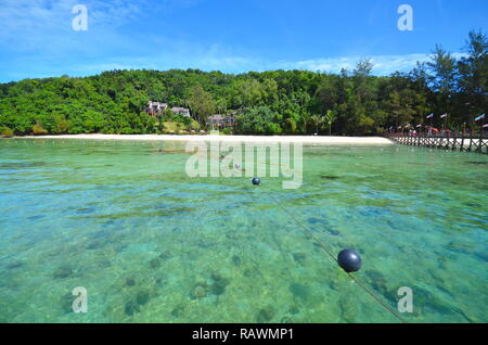 Tunku Abdul Rahman Nationalpark Stockfoto