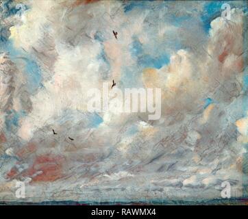 Cloud Studie Stratocumulus Cloud, John Constable, Morisot, Engländer. Neuerfundene durch Gibon. Klassische Kunst mit einem modernen Neuerfundene Stockfoto