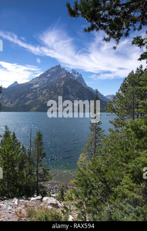 Jenny Lake, Teton NP, 09/2018 Stockfoto