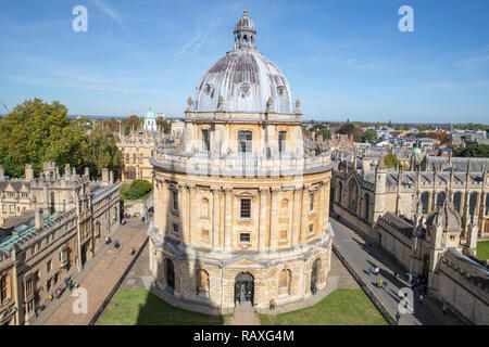 Die Radcliffe Camera in Oxford, England. Stockfoto