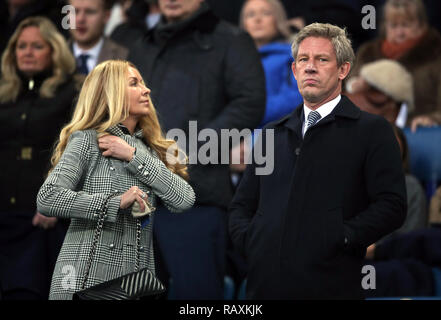 Everton Direktor der Fußball Marcel Marken (rechts) während der Emirate FA Cup, dritte runde Spiel im Goodison Park, Liverpool. Stockfoto