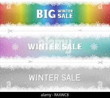 Winter schnee Farbe für das Muster Vorlage Stock Vektor