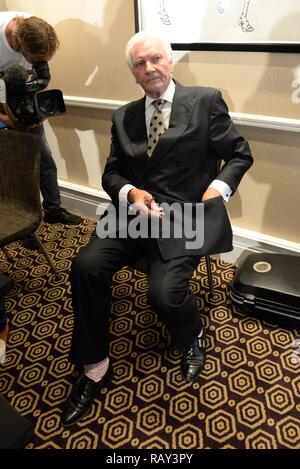 Ehemalige Konservative MP Harvey Proctor hält eine Pressekonferenz in St. Ermin's Hotel, London Mit: Harvey Proctor Wo: London, Großbritannien Wann: 25 Aug 2015 Quelle: Steve Finn/WANN Stockfoto