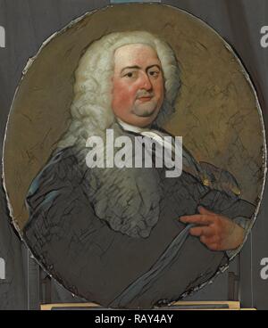 Portrait von Adriaen Paets, Direktor der Rotterdamer Kammer der Niederländischen Ostindien-Kompanie, gewählt 1734, Dionys neuerfundene Stockfoto