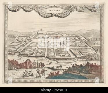 Anzeigen Louango kurz, Thomas Doesburgh, Johannes Covens und Cornelis Mortier, Staten van Holland en West-Friesland neuerfundene Stockfoto