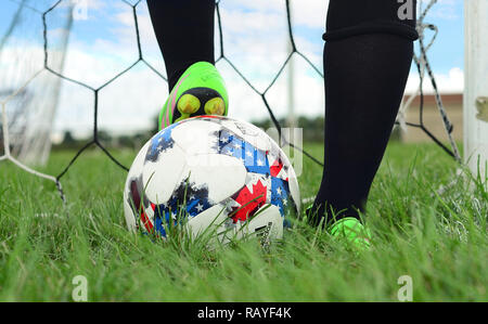 Bunte Fußball Stockfoto