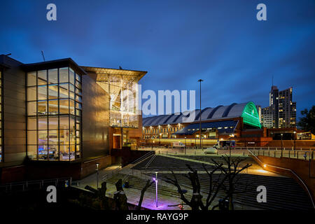 In der Nacht von Manchester Manchester Bridgewater Hall internationalen Konzerthalle Stockfoto