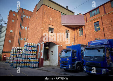 Backstein Joseph Holt Brauerei Empire Straße, Cheetham Stockfoto