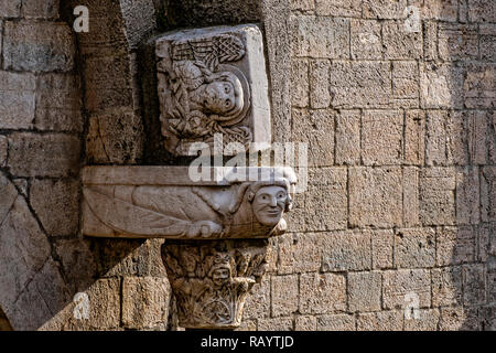 Italien Acerenza Basilicat Kathedrale portal Fassade Stockfoto