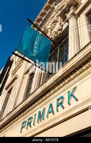 Von Primark Flagship Store auf der Oxford Street, London Stockfoto