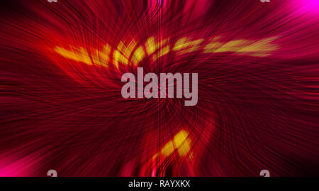 Zusammenfassung Hintergrund rot/gelb twirl Design. Stockfoto