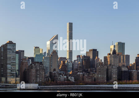 Midtown Manhattan Wolkenkratzer Stockfoto