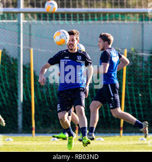 LA MANGA, Spanje, 05-01-2019, Fußball, La Manga Club Resort, niederländischen Eredivisie, Saison 2018/2019, SC Heerenveen player Jordy Bruijn, während des Trainings Camp Heerenveen in La Manga5-01-2019, Stockfoto