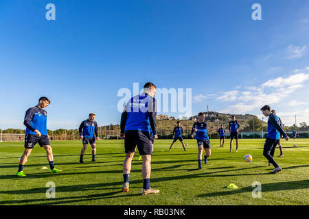 LA MANGA, Spanje, 05-01-2019, Fußball, La Manga Club Resort, niederländischen Eredivisie, Saison 2018/2019, während des Trainings Camp Heerenveen in La Manga5-01-2019, Stockfoto