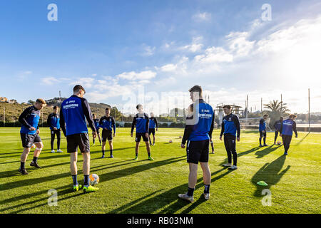 LA MANGA, Spanje, 05-01-2019, Fußball, La Manga Club Resort, niederländischen Eredivisie, Saison 2018/2019, während des Trainings Camp Heerenveen in La Manga5-01-2019, Stockfoto