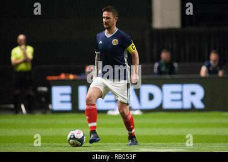 Glasgow, UK, 5. Januar 2019 Wales V Schottland, 2019 Star Sechser, Fußball, SSE Hydro, Glasgow, Großbritannien - 5 Jan 2019; Aktion Credit: Scottish Borders, Medien/Alamy leben Nachrichten Stockfoto