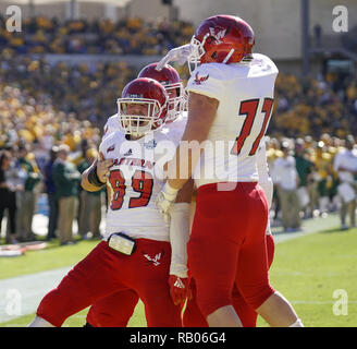 5. Januar 2019. 5 Jan, 2019. Frisco, TX, USA - Eastern Washington Spieler feiern nach einem Touchdown in der ersten Hälfte des FCS-Meisterschaft bei Toyota Stadium. Credit: Jerome Hicks/ZUMA Draht/Alamy leben Nachrichten Stockfoto