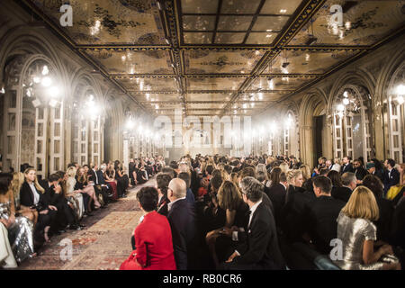 Ein Modell geht der Start- und Landebahn für Ralph Lauren fashion show während der New York Fashion Week am 7. September 2018 in New York City. 7. Sep 2018. Credit: Wonwoo Lee/ZUMA Draht/Alamy leben Nachrichten Stockfoto