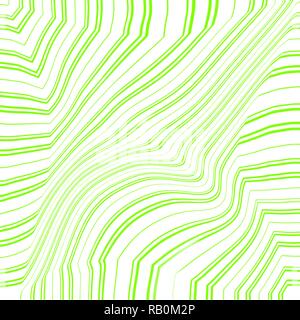 Grüne unregelmäßige Zig Zag diagonale Linien Hintergrund Muster, Vector Illustration Stock Vektor