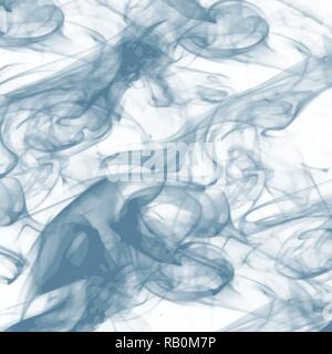 Dark Blue aquarell Rauch Hintergrundmuster, Vector Illustration Stock Vektor