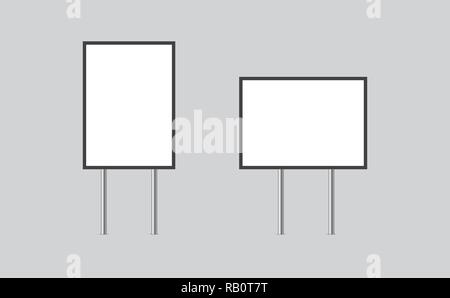 Werbetafel Stock Vektor