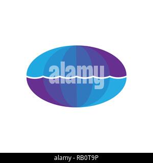 Oyster shell Logo Stock Vektor