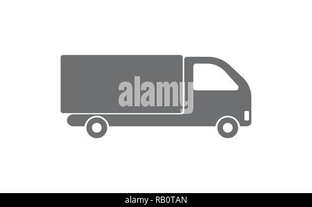 Lastwagen-Symbol Stock Vektor