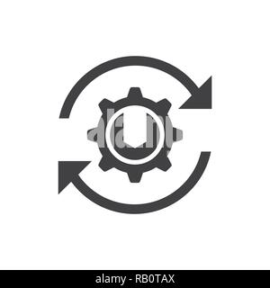 Symbol "aktualisieren" Stock Vektor