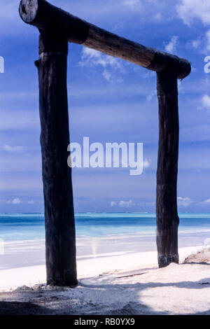 Eine der bekanntesten Strand Sansibar, Kiwengwa, Tansania, Afrika Stockfoto