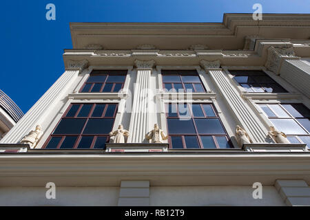 Außenministerium, Detail, Skopje, Mazedonien Stockfoto