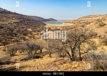 In der Espir Island, die drittgrößte Insel der Urmia See mit einer Fläche von 1500 Hektar Stockfoto