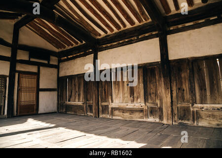 Traditionelle koreanische Haus in Gyeongju Yangdong Dorfes in Korea Stockfoto