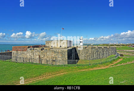 Southsea Castle, Portsmouth, Hampshire Stockfoto