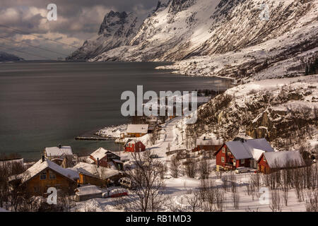 Reise in Tromsø, Norwegen Stockfoto